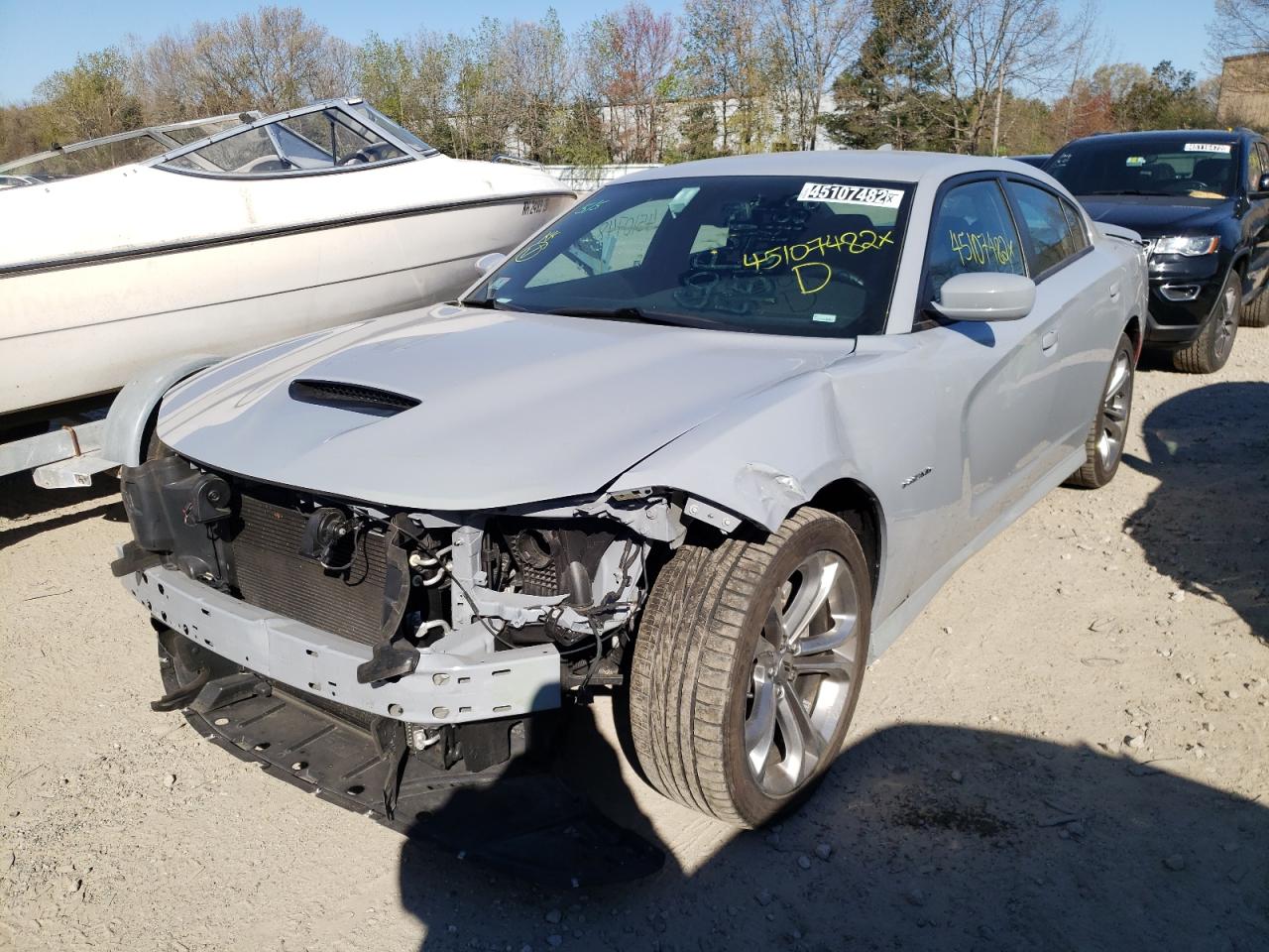 Photo 2 from auction – 2021 DODGE CHARGER R/ with VIN 2C3CDXCT8MH565053
