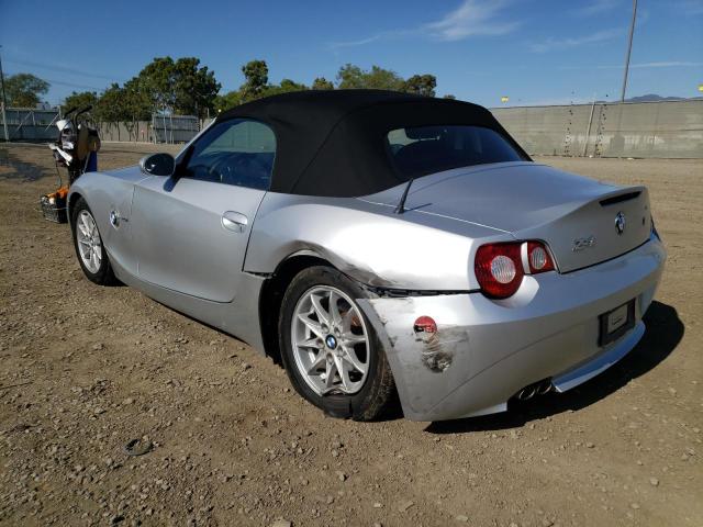 Photo 3 from auction – 2005 BMW Z4 2.5 with VIN 4USBT33575LS55592