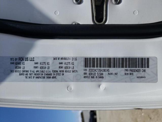 Photo 10 from auction – 2016 DODGE CHARGER R/ with VIN 2C3CDXCT2GH196145