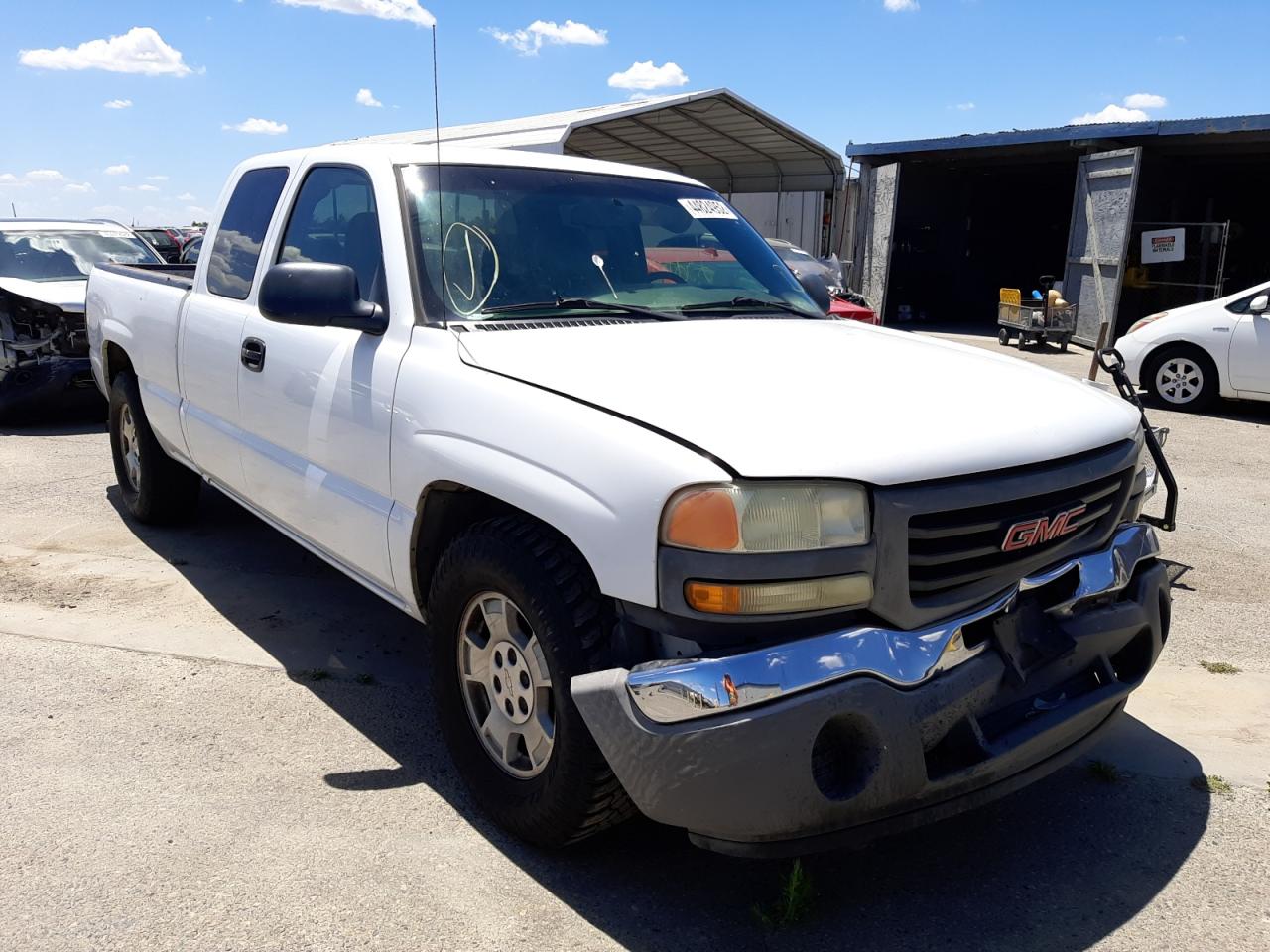 GMC NEW SIERRA 2005 with VIN 1GTEC19X05Z240221 - Photo from auction