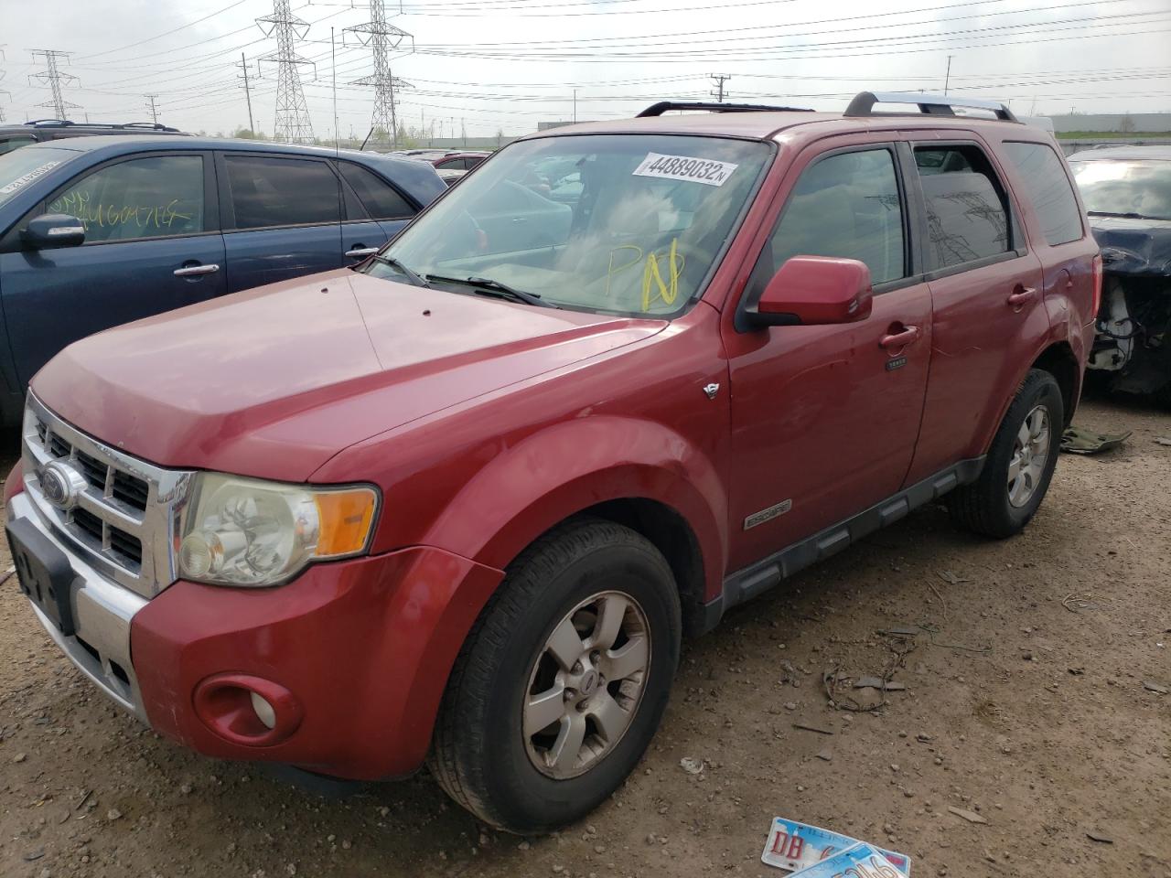 Photo 2 from auction – 2008 FORD ESCAPE LIM with VIN 1FMCU94158KD75094