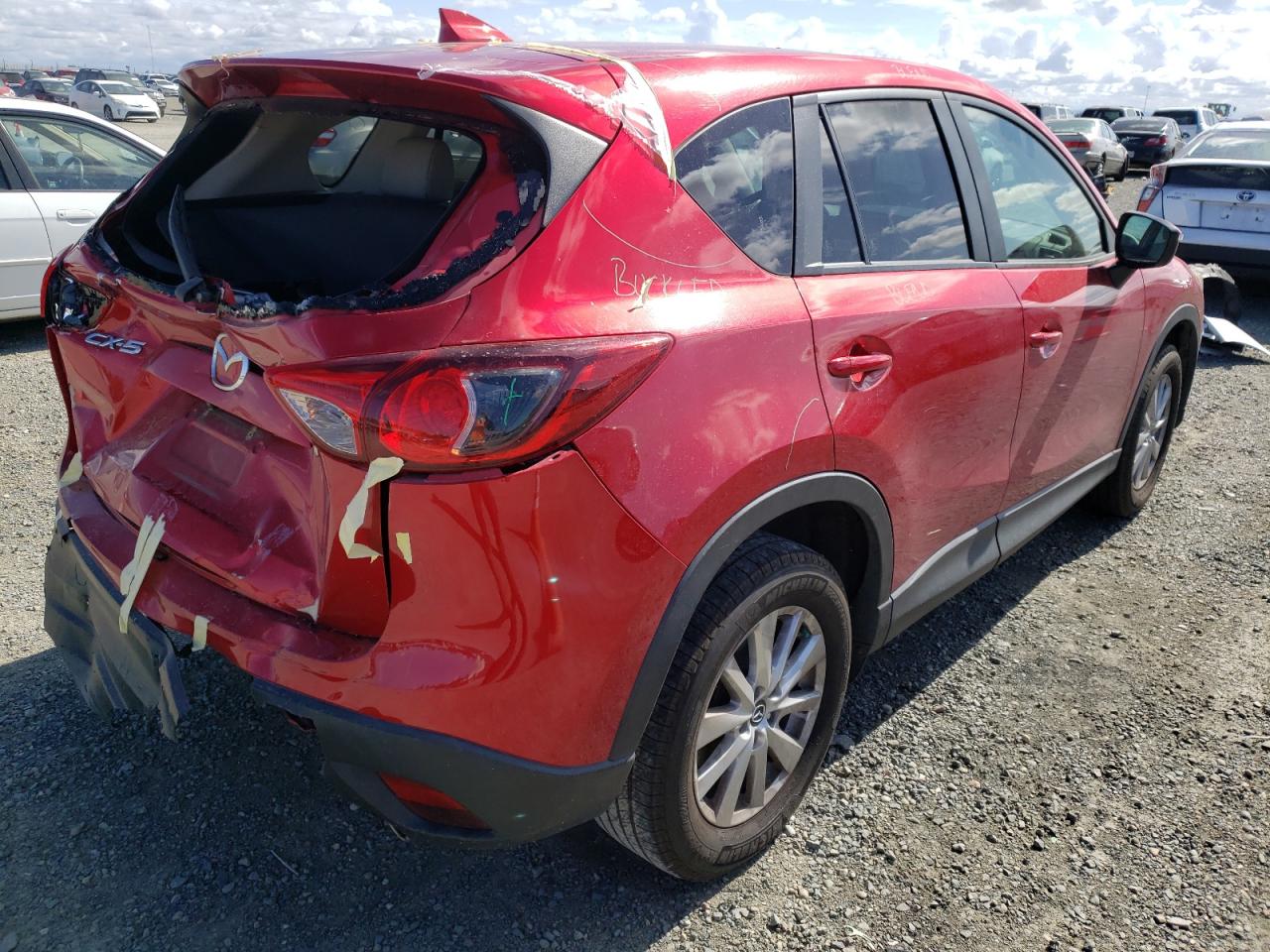 Photo 4 from auction – 2016 MAZDA CX-5 TOURI with VIN JM3KE2CY4G0660518