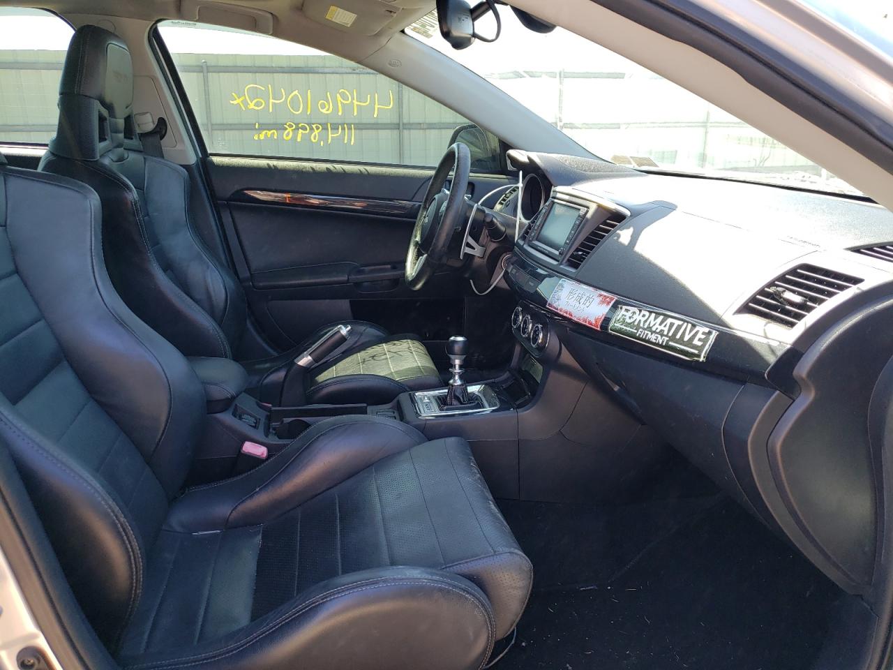 Photo 5 from auction – 2013 MITSUBISHI LANCER EVO with VIN JA32W5FV3DU005259