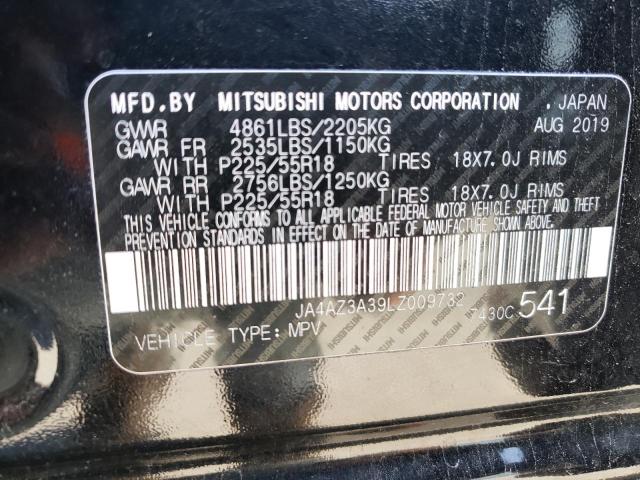 Photo 10 from auction – 2020 MITSUBISHI OUTLANDER with VIN JA4AZ3A39LZ009732