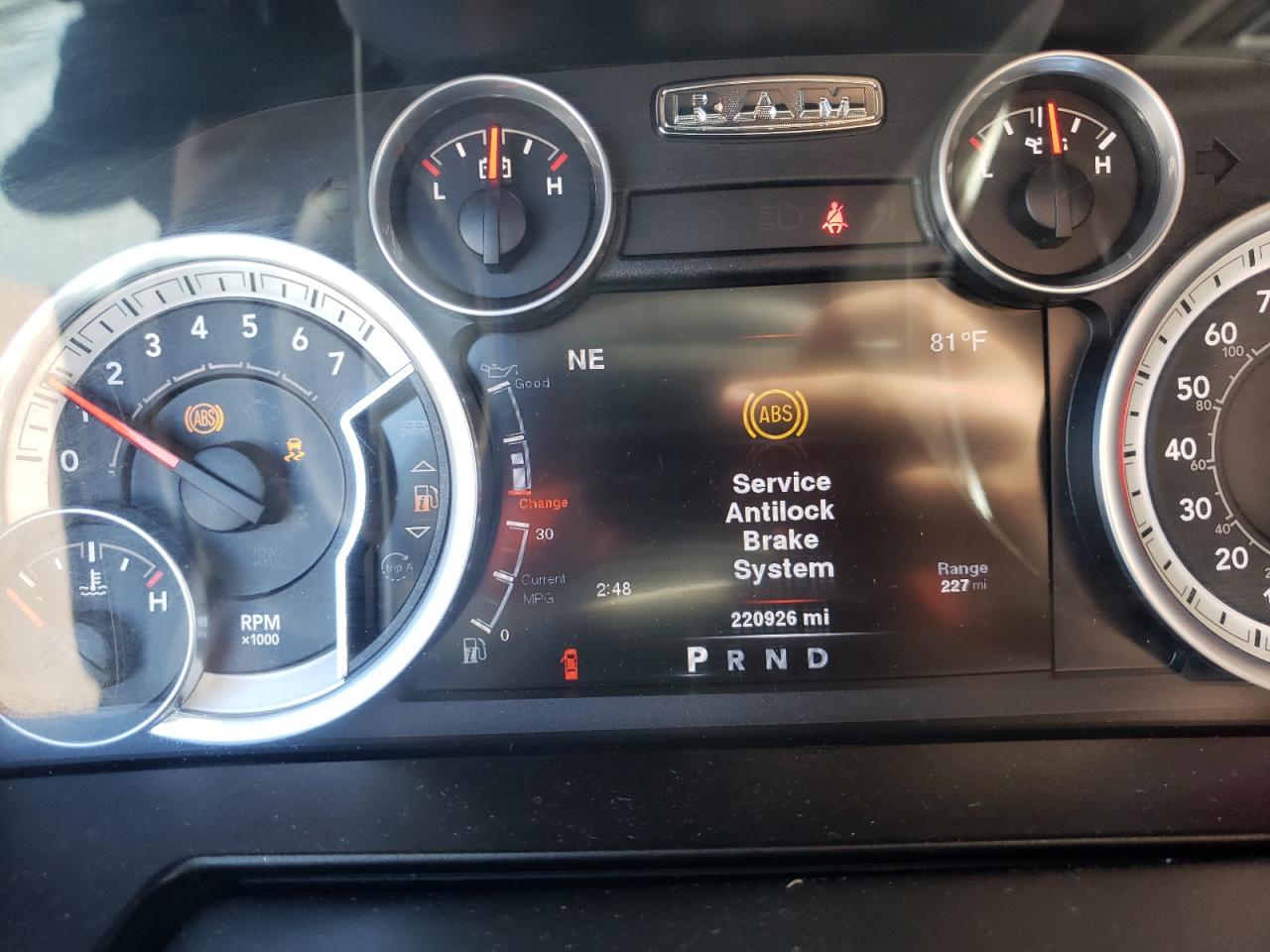 Photo 8 from auction – 2014 RAM 1500 SPORT with VIN 1C6RR7MT7ES184091