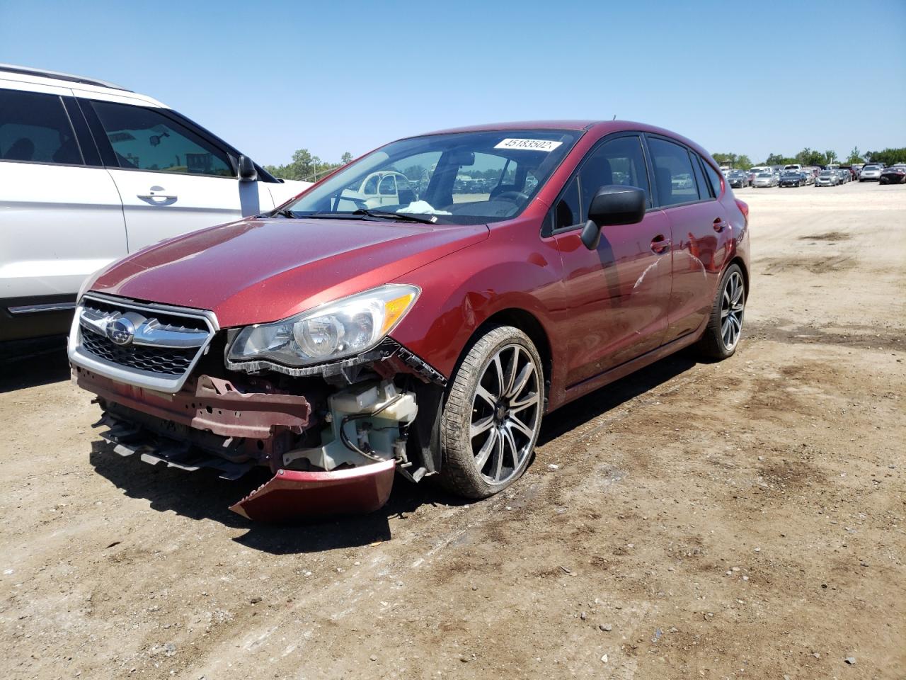 Photo 2 from auction – 2014 SUBARU IMPREZA with VIN JF1GPAA6XE8252405