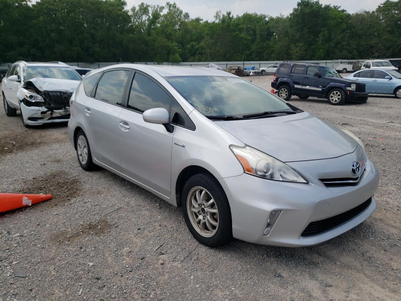 TOYOTA PRIUS V 2012 with VIN JTDZN3EU6C3089517 - Photo from auction