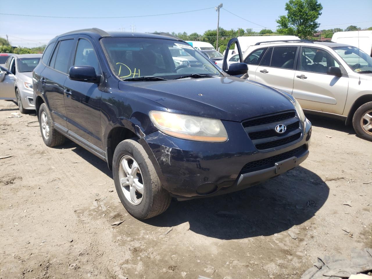 HYUNDAI SANTA FE G 2008 con VIN 5NMSG13D88H180378 - Foto de la subasta