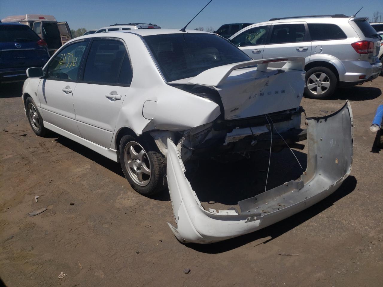 Photo 3 from auction – 2002 MITSUBISHI LANCER OZ with VIN JA3AJ86E82U045944