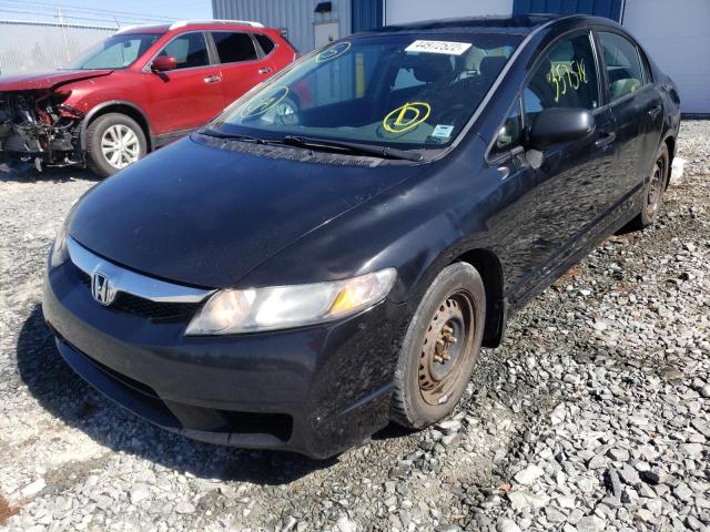 Photo 2 from auction – 2010 HONDA CIVIC DX with VIN 2HGFA1E27AH036189