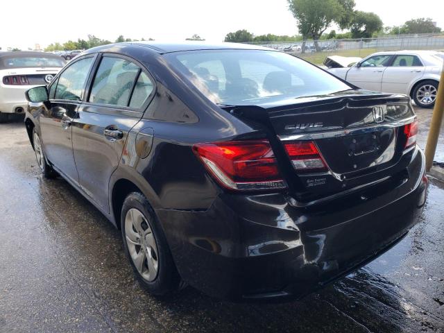 Photo 3 from auction – 2014 HONDA CIVIC LX with VIN 2HGFB2F54EH515445