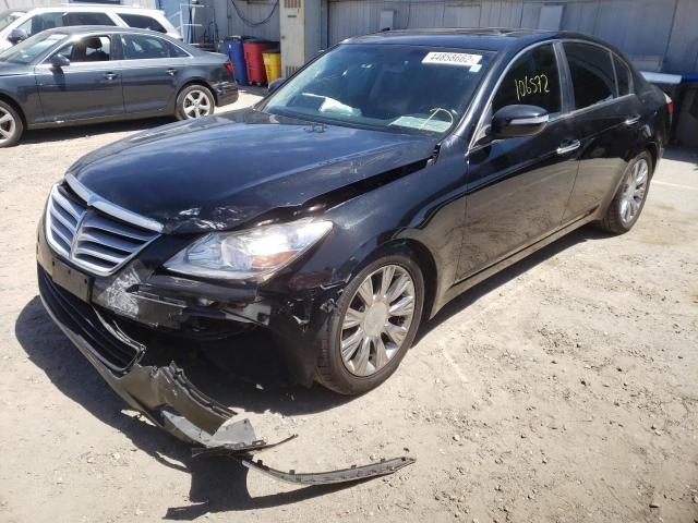 Photo 2 from auction – 2011 HYUNDAI GENESIS 3. with VIN KMHGC4DE0BU117555
