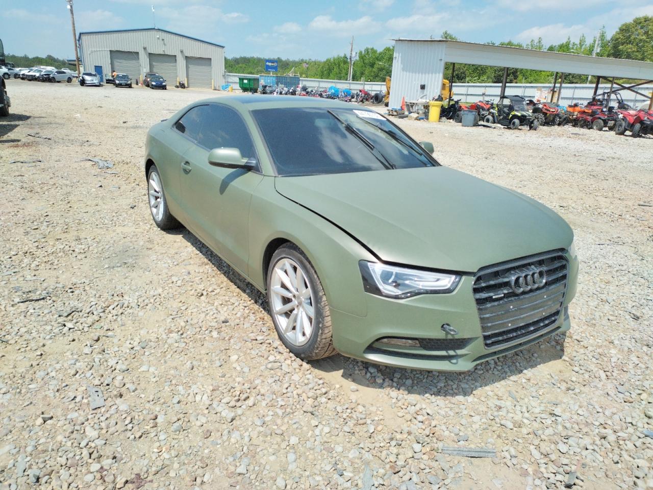 AUDI A5 PREMIUM 2015 with VIN WAUCFAFR9FA017130 - Photo from auction