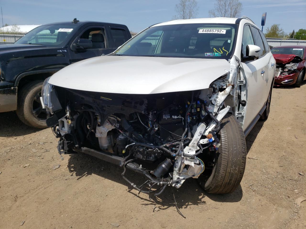 Photo 9 from auction – 2020 NISSAN PATHFINDER with VIN 5N1DR2CM1LC609839