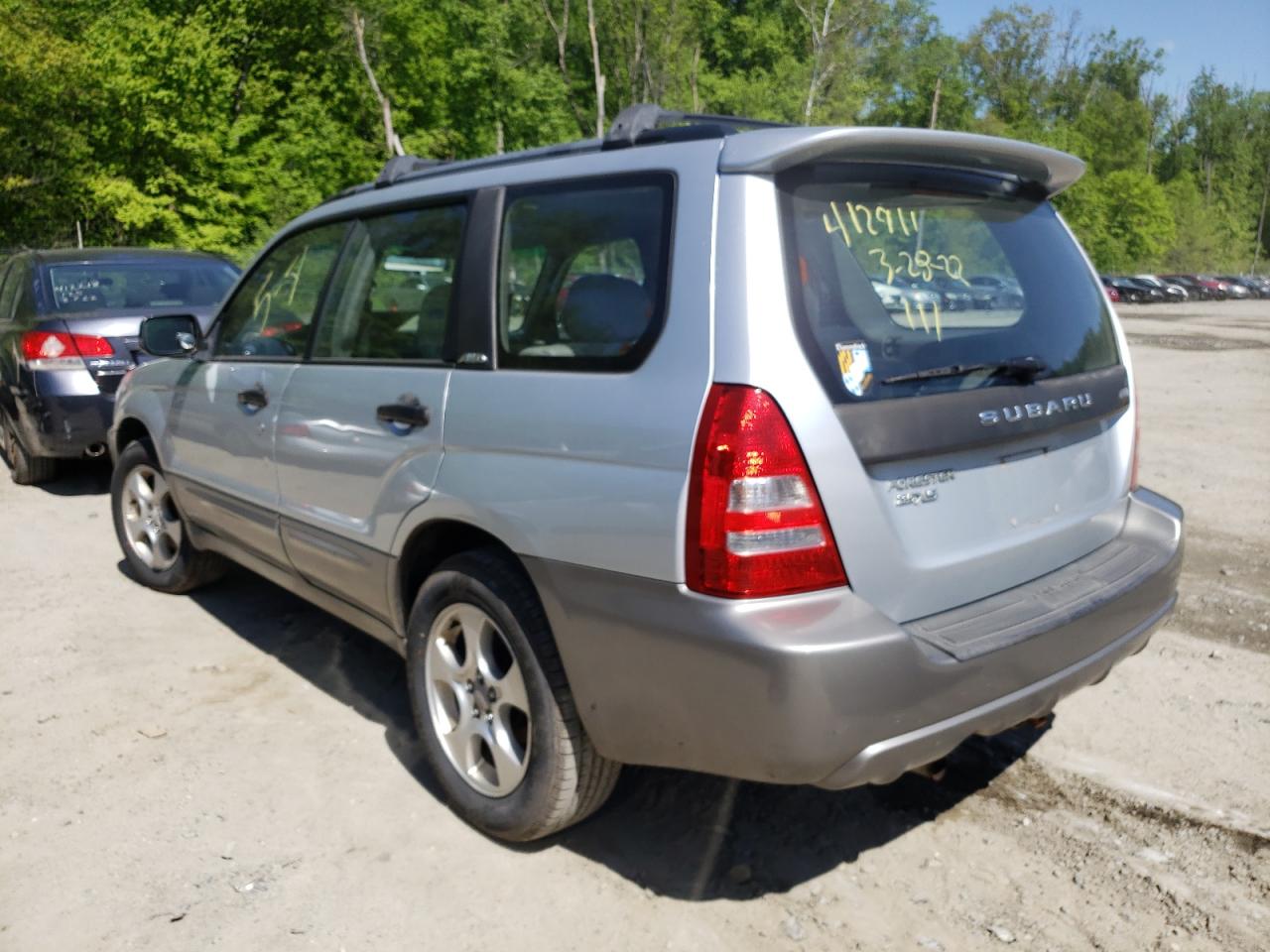 Photo 3 from auction – 2003 SUBARU FORESTER 2 with VIN JF1SG65653G743968