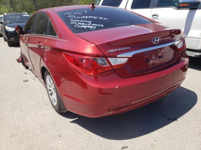 Photo 3 from auction – 2011 HYUNDAI SONATA GLS with VIN 5NPEB4AC2BH108352