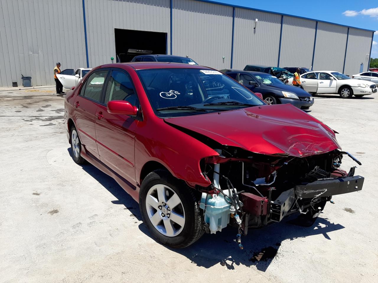 TOYOTA COROLLA CE 2006 with VIN 1NXBR32E56Z696439 - Photo from auction