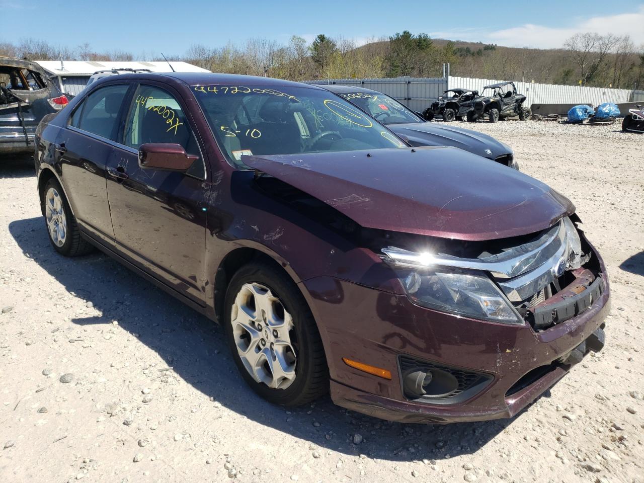FORD FUSION SE 2011 with VIN 3FAHP0HA6BR320878 - Photo from auction