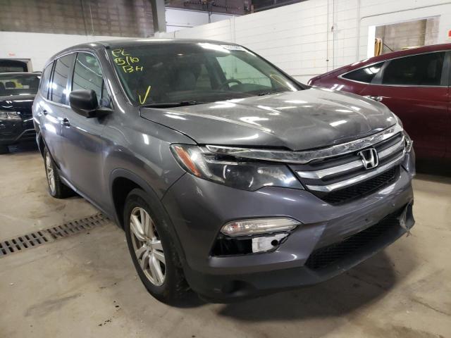 Photo 1 from auction – 2016 HONDA PILOT LX with VIN 5FNYF6H14GB079928
