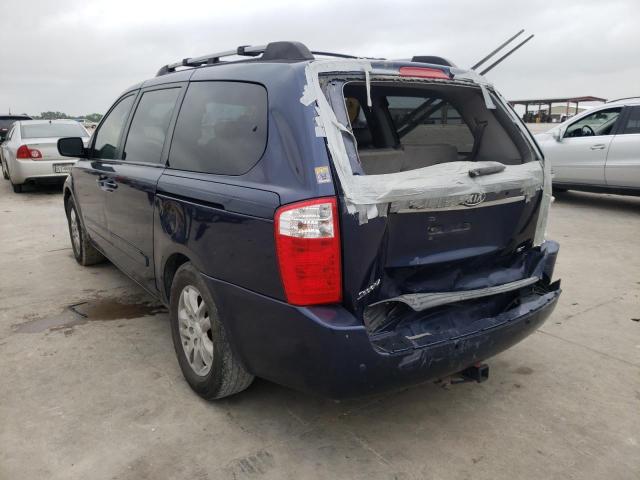 Photo 3 from auction – 2007 KIA SEDONA EX with VIN KNDMB233576123913
