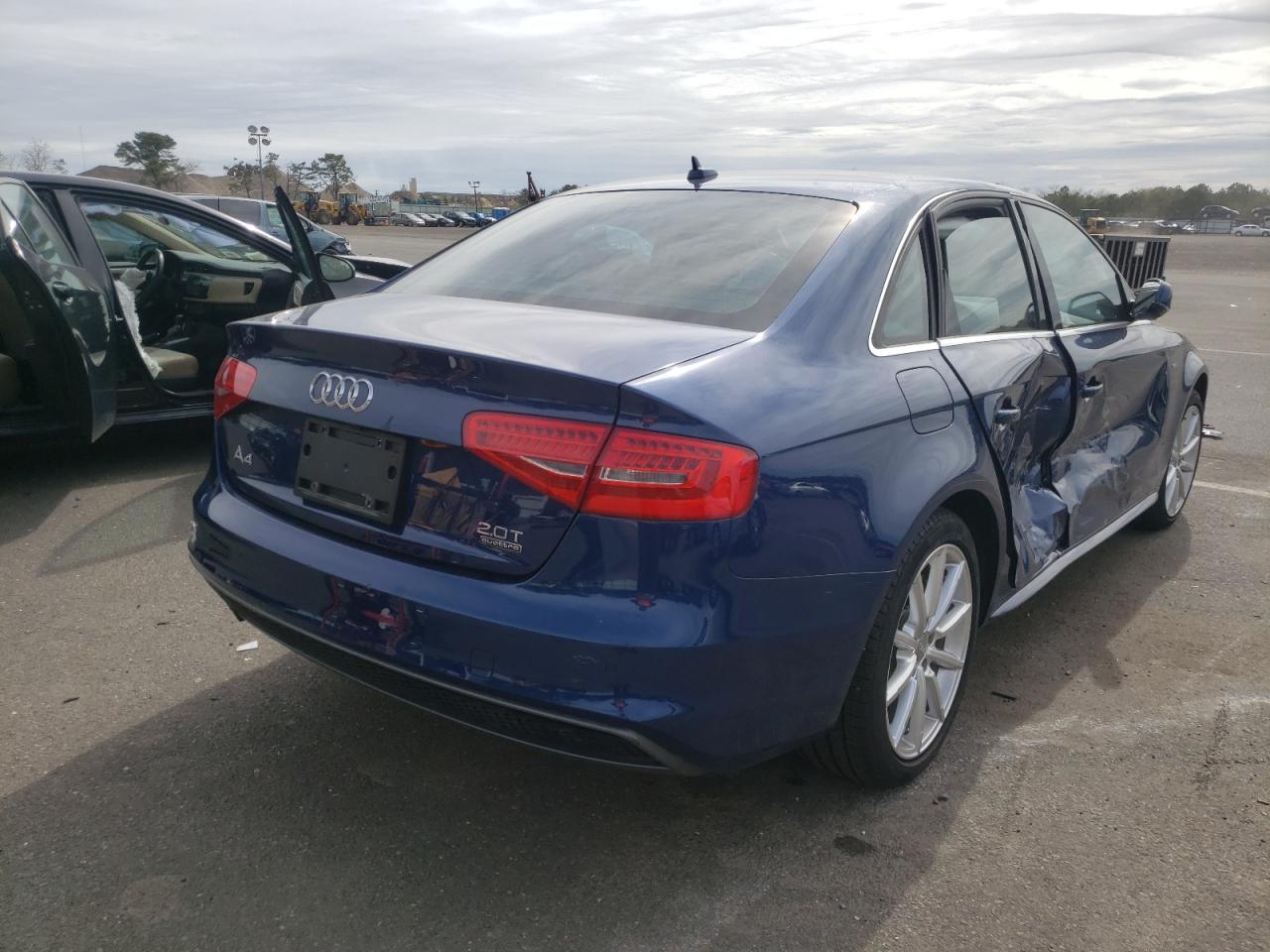 Photo 4 from auction – 2015 AUDI A4 PREMIUM with VIN WAUFFAFLXFA069021