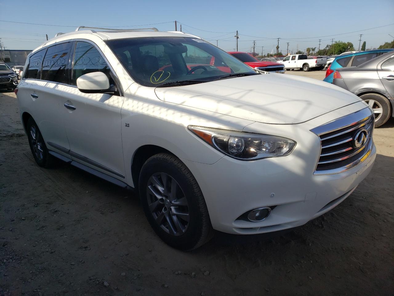 Photo 1 from auction – 2014 INFINITI QX60 with VIN 5N1AL0MNXEC533802