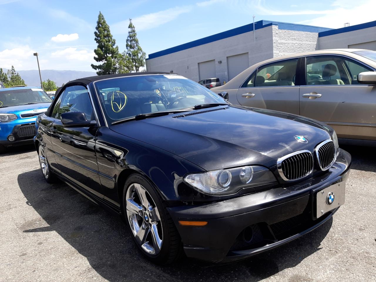 BMW 325 CI 2005 with VIN WBABW33405PL36587 - Photo from auction