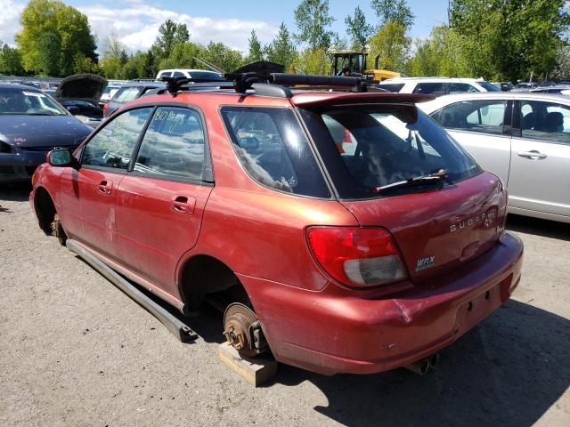 Photo 3 from auction – 2002 SUBARU IMPREZA WR with VIN JF1GG296X2H802742