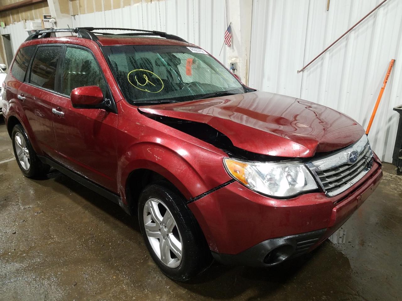 SUBARU FORESTER 2 2009 with VIN JF2SH63629H749709 - Photo from auction