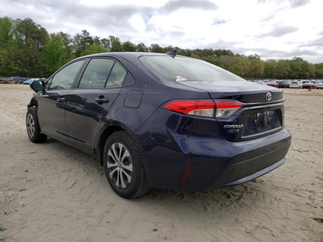 Photo 3 from auction – 2022 TOYOTA COROLLA LE with VIN JTDEAMDE6NJ048183