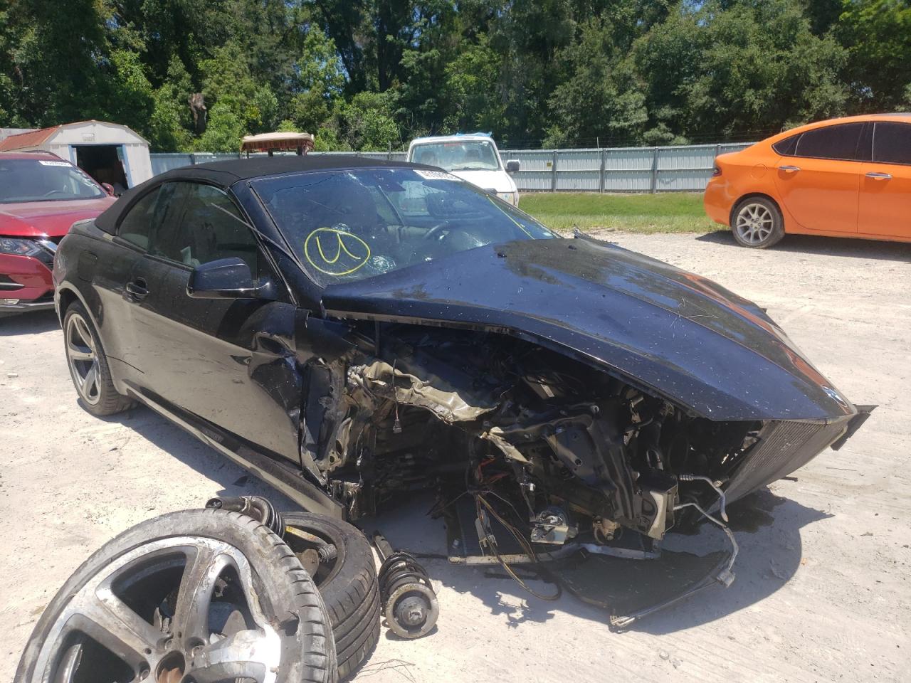 BMW 650 I 2010 with VIN WBAEB5C5XAC226175 - Photo from auction