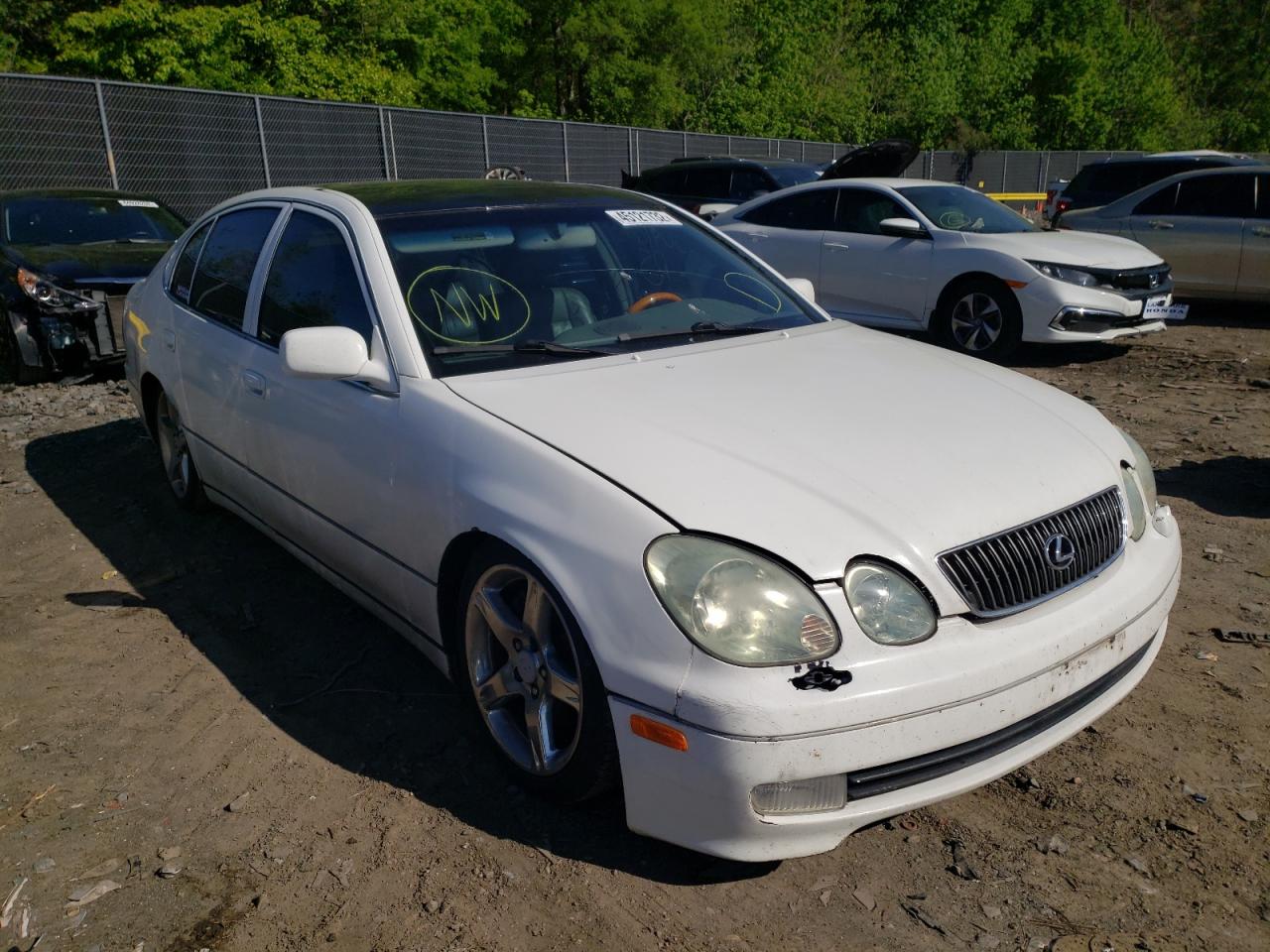 LEXUS GS 430 2001 with VIN JT8BL69S610002861 - Photo from auction