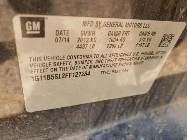 Photo 10 from auction – 2015 CHEVROLET MALIBU LS with VIN 1G11B5SL2FF127284