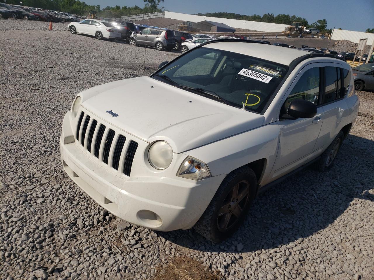 Photo 2 from auction – 2010 JEEP COMPASS SP with VIN 1J4NT4FB2AD578912