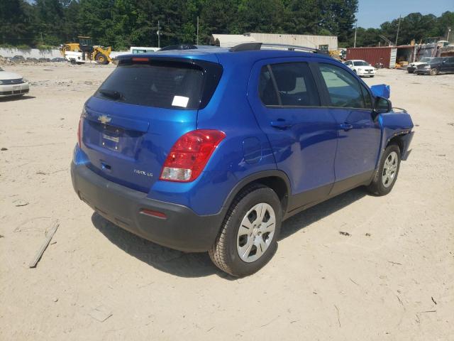 Photo 4 from auction – 2016 CHEVROLET TRAX LS with VIN KL7CJKSB5GB599705