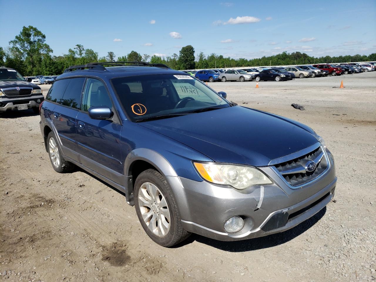 SUBARU OUTBACK 2. 2009 with VIN 4S4BP66C097313509 - Photo from auction