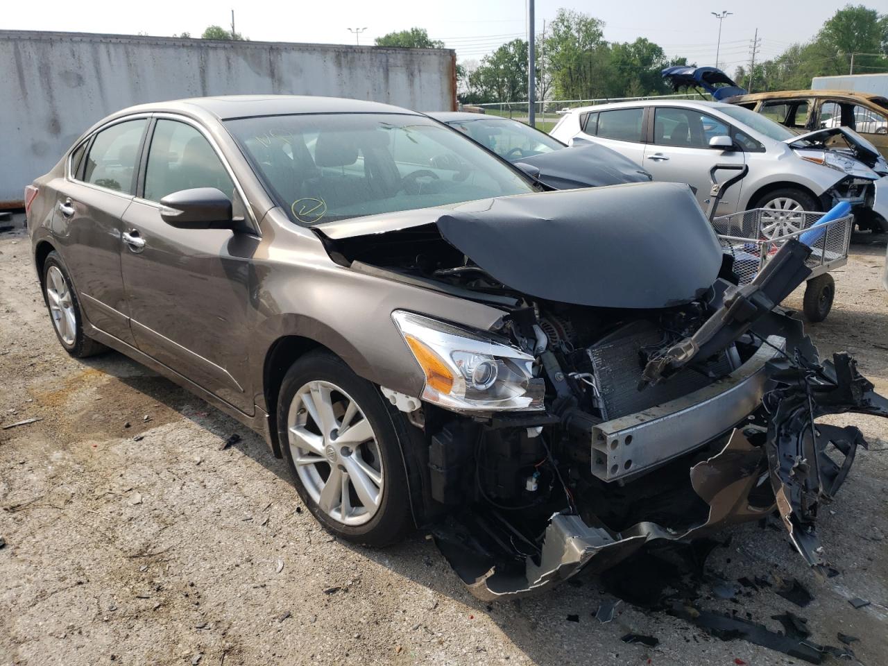 NISSAN ALTIMA 2.5 2013 with VIN 1N4AL3AP8DC205195 - Photo from auction