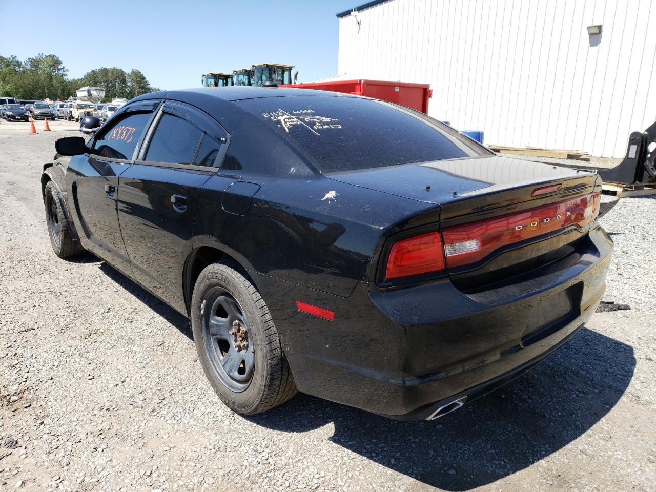 Photo 3 from auction – 2012 DODGE CHARGER PO with VIN 2C3CDXAT5CH304836