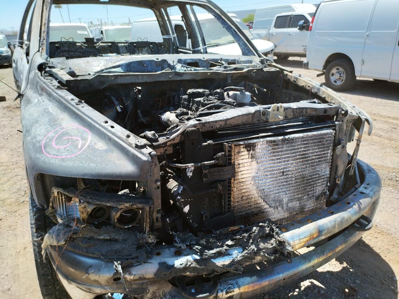 Photo 9 from auction – 2004 DODGE RAM 2500 S with VIN 3D7KU28C24G202465