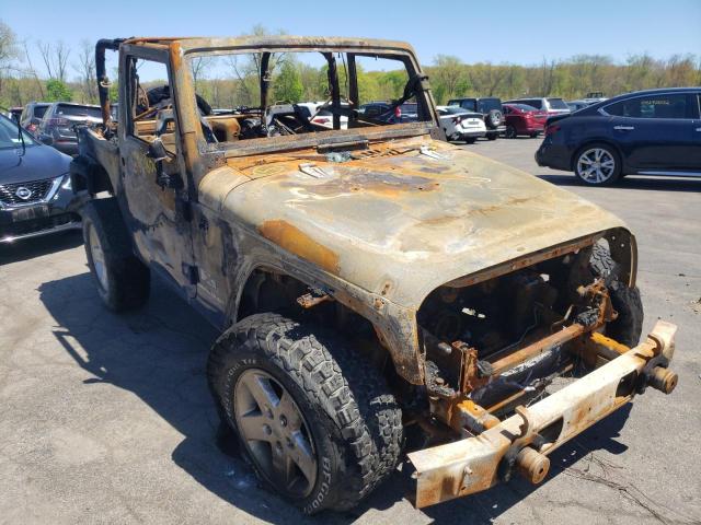 JEEP WRANGLER X 2009 with VIN 1J4FA24129L789411 - Photo from auction
