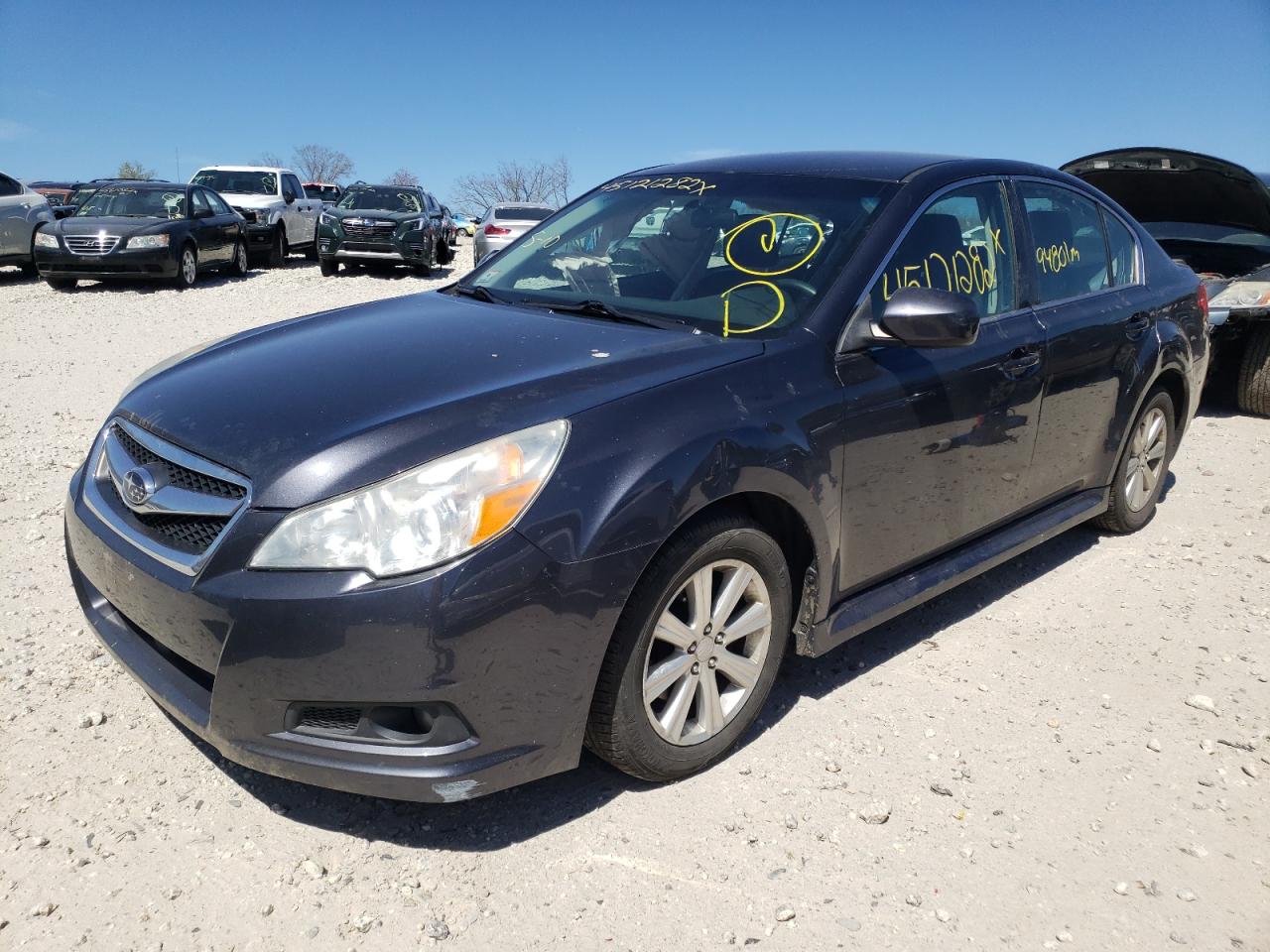 Photo 2 from auction – 2012 SUBARU LEGACY 2.5 with VIN 4S3BMBA68C3041183