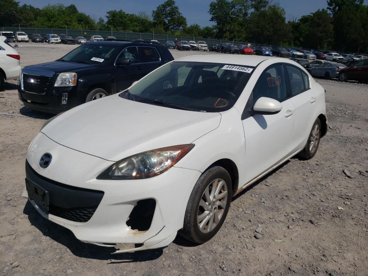 Photo 2 from auction – 2012 MAZDA 3 I with VIN JM1BL1V85C1657041