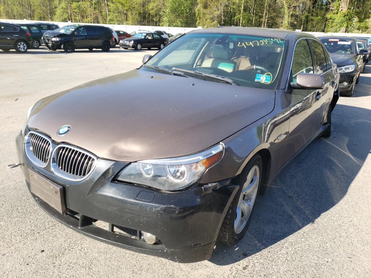 Photo 2 from auction – 2005 BMW 525 with VIN WBANA53505B860156