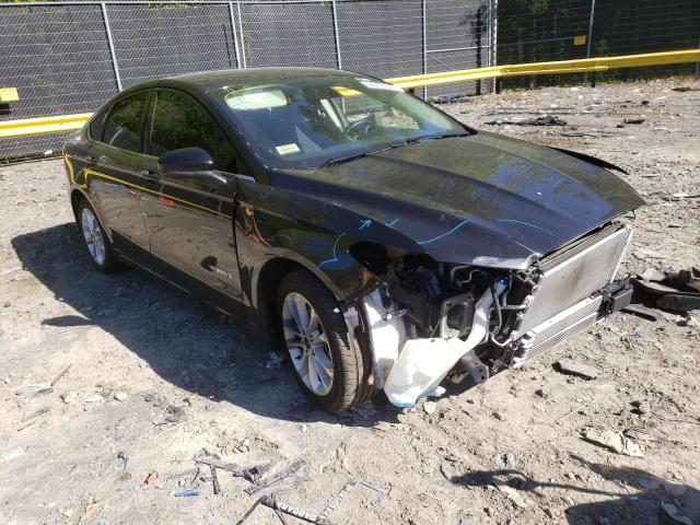 FORD FUSION SE 2019 with VIN 3FA6P0LU5KR188107 - Photo from auction