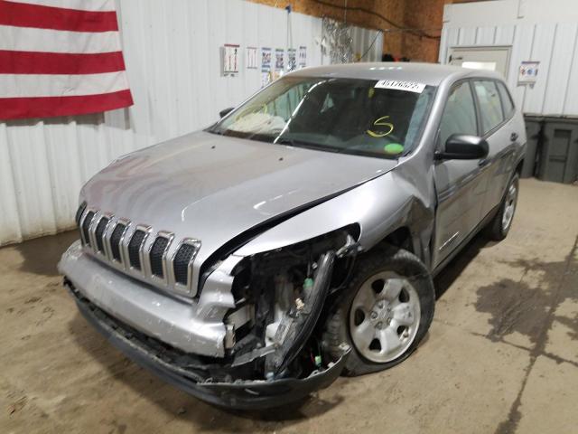Photo 2 from auction – 2016 JEEP CHEROKEE S with VIN 1C4PJMAS7GW337937