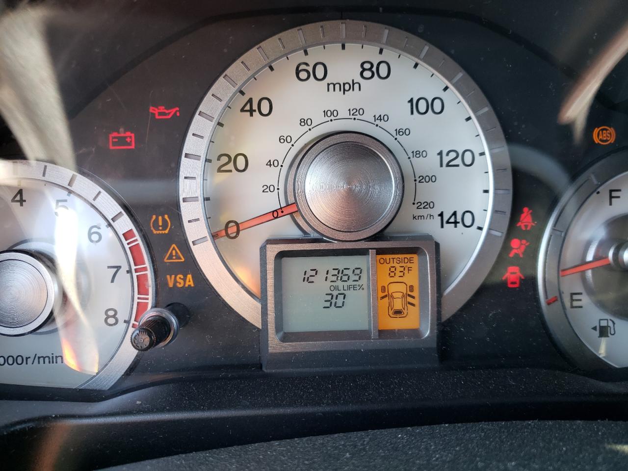 Photo 8 from auction – 2011 HONDA PILOT EXL with VIN 5FNYF3H59BB047289