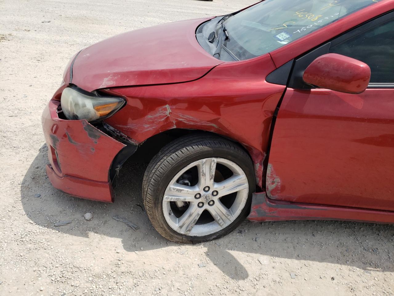 Photo 9 from auction – 2013 TOYOTA COROLLA BA with VIN 5YFBU4EEXDP129710