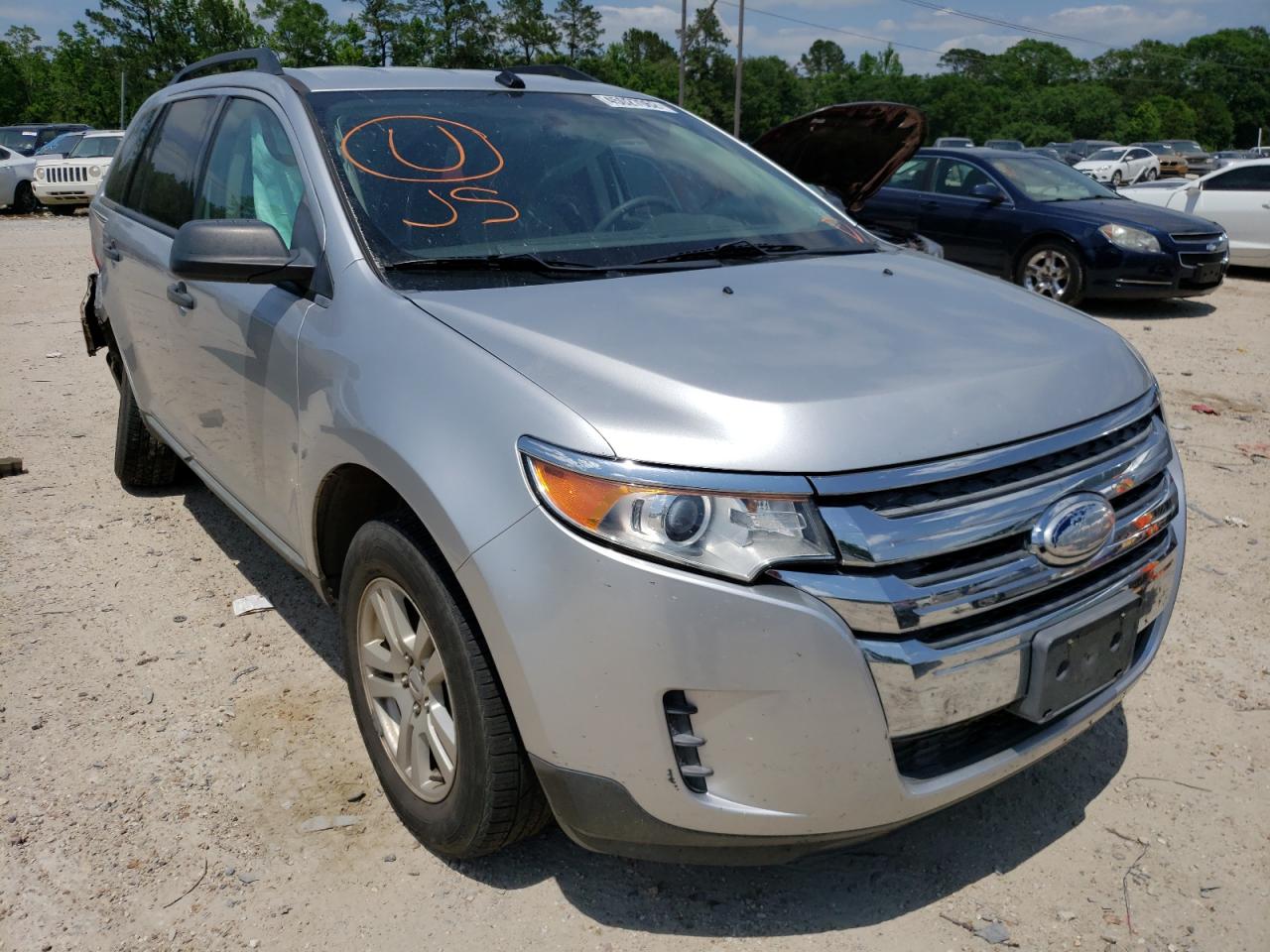 FORD EDGE SE 2013 with VIN 2FMDK3GC8DBA35270 - Photo from auction