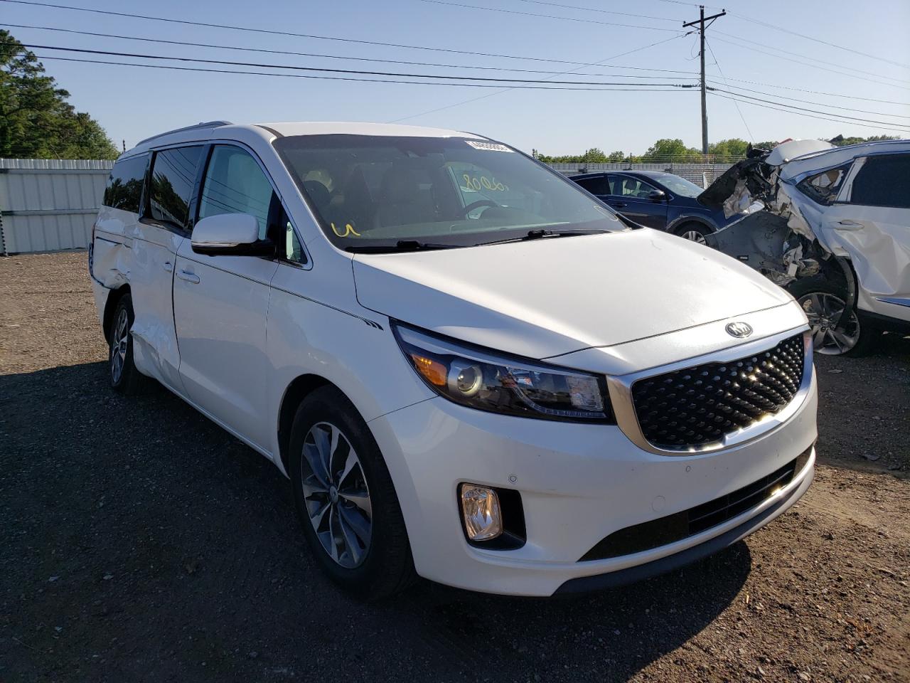 KIA SEDONA EX 2016 with VIN KNDMC5C16G6116482 - Photo from auction
