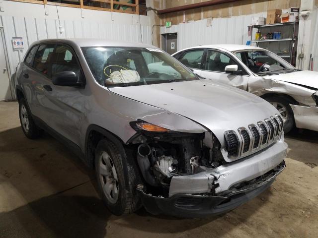 JEEP CHEROKEE S 2016 with VIN 1C4PJMAS7GW337937 - Photo from auction